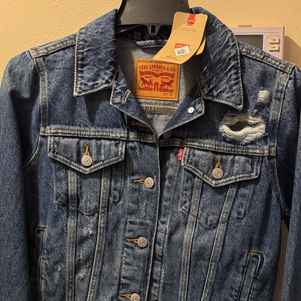 Levi's Classic Blue Denim Jacket